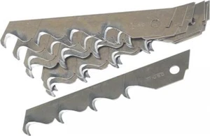 Hakenklingen 100mm x 18mm Abbechklingen Ersatzklingen 10 Stück - Bild 1 von 1