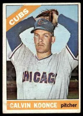 1966 Topps Baseball Card Calvin Koonce B Chicago Cubs #278 - Image 1 of 2