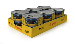 JOSERA Duck Nassfutter (12 x 85 g) | mit Ente & getreidefrei | Anti-Harnstein - Bild 1 von 2