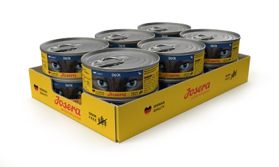 JOSERA Duck Nassfutter (12 x 85 g) | mit Ente & getreidefrei | Anti-Harnstein - Bild 1 von 2