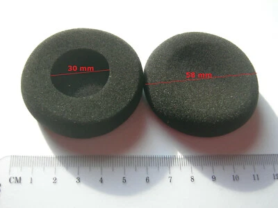 Ohrpolster Schaumstoff passend an  Sennheiser PC 230, PC 8  USB on-ear  - Bild 1 von 4