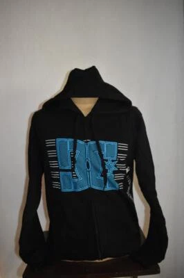 DC Shoes Men's Full Zip Big Logo Hoodie ADYFT00270 Black Medium NWT - Image 1 of 2