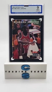 1992 Skybox USA Basketball Michael Jordan #41 ISA Graded Mint 9 - Bild 1 von 2