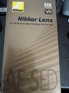 AF-S DX VR Zoom-Nikkor 55-200mm f/4-5.6 G IF-ED - Picture 1 of 1