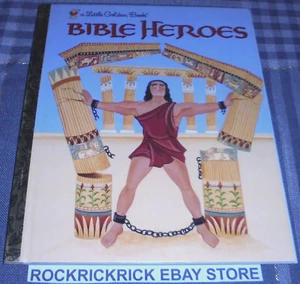 GOLDEN BOOK BIBLE HEROES -2004- HARDCOVER - Picture 1 of 2