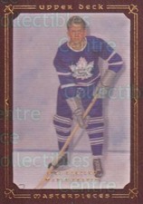 2008-09 UD Masterpieces Brown #4 Bill Barilko