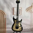Quilted Maple Top Electric Guitar Jiva10deep Space Blonde Special Inlay 6 String