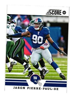 2012 Score #36 Jason Pierre-Paul New York Giants - Image 1 of 2