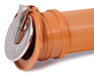 72-200mm Polypropylene Ending Flap Valve Self Activating End Drainage Backwater - Picture 1 of 15