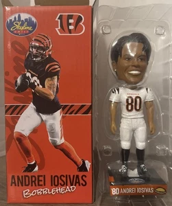 Cincinnati Bengals Bobble Andrei Iosivas 2025 Bobblehead Skyline Chili - NEU - Bild 1 von 5