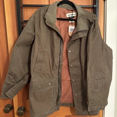 Tom Beckbe Tensaw Waxed Canvas Jacket - Tobacco - Men’s Size Large - Image 1 of 4