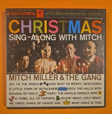 Reel-Reel Tape  Mitch Miller  - CHRISTMAS SING-ALONG WITH MITCH 7 1/2 IPS - Image 1 of 4