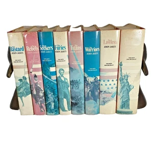 John Jakes The Kent Family Chronicles Complete Set 1-8 HC/DJ Very Good - Bild 1 von 20