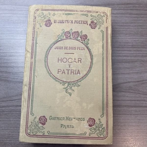 Hogar y Patria Juan De Dios Erbse Biblioteca Poetik HC - Bild 1 von 11