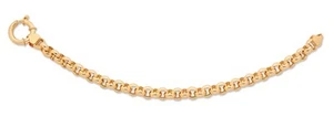 Bevilles Belcher Bracelet 9ct Yellow Gold Infusion 20cm - Picture 1 of 3