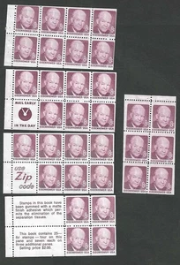 U.S. - Scott's # 1395a, b, c and d mint never hinged, no separations - Bild 1 von 2