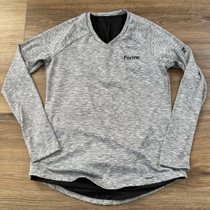 Forme Ace Langarmshirt V-Ausschnitt Haltungskorrektur aschgrau Damen Small/Medium* - Bild 1 von 8