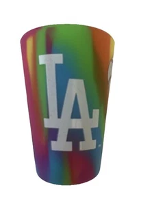 Los Angeles Dodgers 1,5 once silicone shot vetro infrangibile MLB autentico NUOVO - Foto 1 di 3
