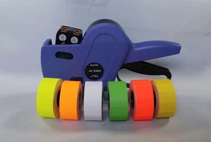 Pistola de precio Sato Judo 26 doble línea 18 dígitos + etiquetas (opciones de color) - Imagen 1 de 11