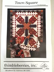 Fingerhutbeeren Quiltmuster Stadtplatz Weihnachtsbaum Rock Urlaub Dekor - Bild 1 von 2