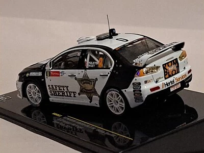 Mitsubishi Lancer Evo X 2011 Ypres Rally Safety coche modelo diecast escala 1:43  Foto 1 de 4