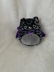 Squishmallows Black Cat 4.5 in Xiomara Panther Cat Halloween Plush Toy - Picture 1 of 2