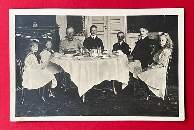 Foto AK Adel & Monarchie um 1910 Königshaus Sachsen Friedrich August   ( 148888 - Bild 1 von 2