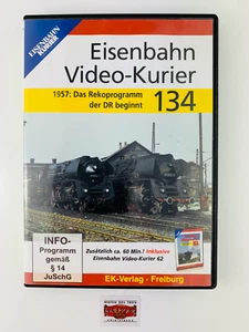 EISENBAHN KURIER DVD 8534/134 - Das Rekoprogramm Der Dr - 120 Min. Neuf - Afbeelding 1 van 3