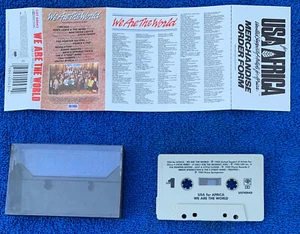 USA For Africa – We Are The World Cassette Tape 1984 in Near Mint! Condition - Picture 1 of 2