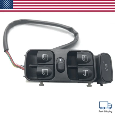 Interruptor maestro ventana eléctrica nuevo para 03-09 Mercedes-Benz C209 CLK320 CLK500 CLK550 Foto 1 de 4