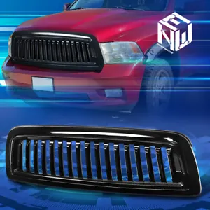 For 09-12 Ram 1500 Honeycomb Vertical Front Hood Bumper Grill Grille Replacement - Picture 1 of 7