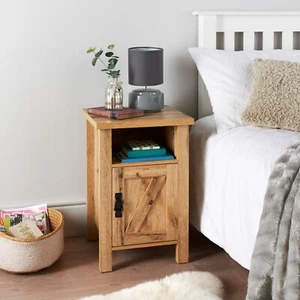 New Hamburg Bedside Table, Great For Storing Bedtime Essentials - MM25 - Picture 1 of 1