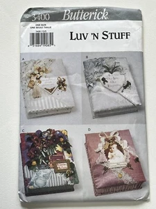 Memory Boxes Keepsake Wedding Baby Memorial Uncut Sewing Pattern B3400 - Picture 1 of 2