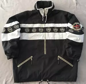Bogner New Mexico Buffalo mens RARE vintage Black Ski Pullover Jacket size 44 - Picture 1 of 16