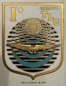 AERONAUTICA MILITARE I° GRUPPO T.L.C. TELECOMUNICAZIONI DISTINTIVO PROD. JOHNSON - Foto 1 di 6