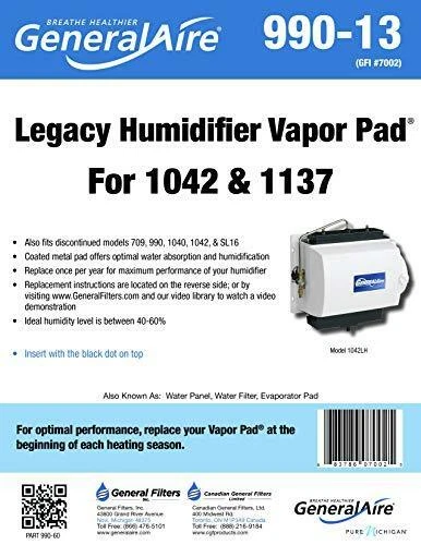 GeneralAire 990-13 Humidifier Water Filter - Image 1 of 2