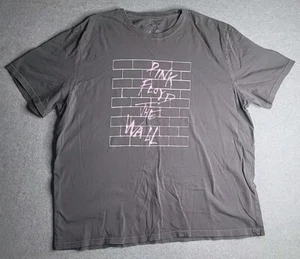 Pink Floyd The Wall T-Shirt, Lucky Brand, Gray, Size XXL Pre-owned - Picture 1 of 6