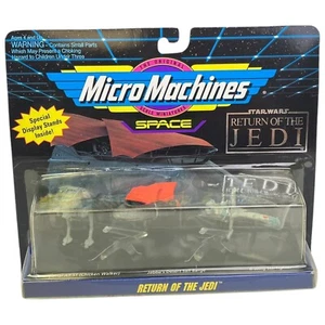 Star Wars Micro Machines AT-ST Sail Barge B-Wing ROTJ 65860 #3 1993 Sealed - Picture 1 of 6