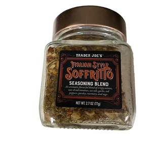 Trader Joe's Italian Style Soffritto Seasoning Blend 77g Brand New with Seal - Picture 1 of 2