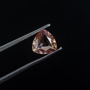 3.5 Ct Certified Natural Loupe Clean Rich Peach Pink Morganite Loose Gems T-672