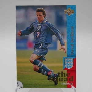 1997-98 Upper Deck England The Squad - DAVID BECKHAM England Rookie RC #18 - Bild 1 von 2