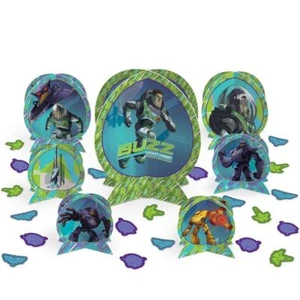 Disney Buzz Lightyear Table Decorating Kit Birthday Party Supplies Center Piece - Picture 1 of 1