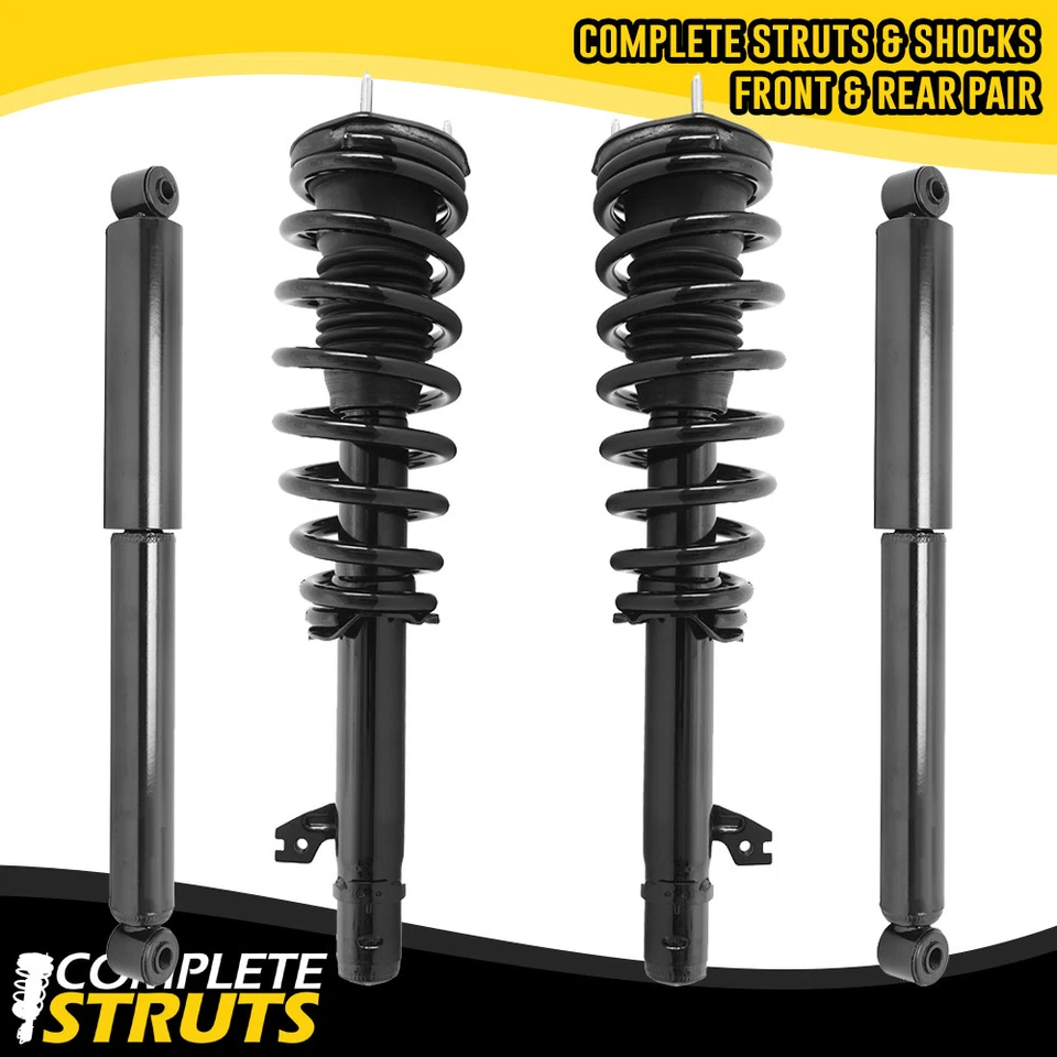 2009-2013 Mazda 6 Font Quick Complete Struts & Rear Gas Shock Absorbers Foto 1 de 1