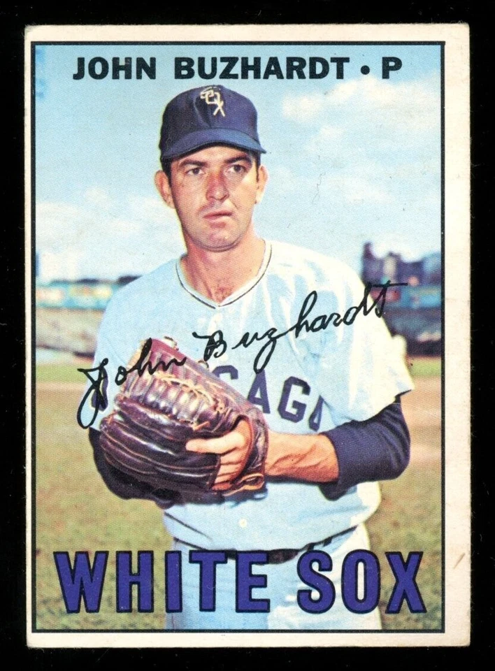 1967 TOPPS OPC O PEE CHEE BASEBALL #178 JOHN BUZHARDT EX+ CHICAGO WHITE SOX CARD - Image 1 of 2