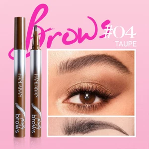 5 Colors Tattoo Eyebrow Pencil Liner Ink Liquid Brush Pen Makeup Waterproof ~ - Picture 1 of 27