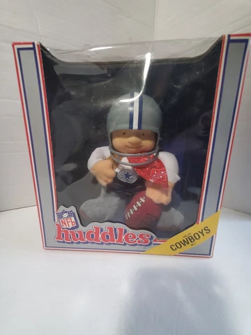 1983 NFL Huddles Mascot Plush Tudor Games Collectible Dallas Cowboys MIB Cover