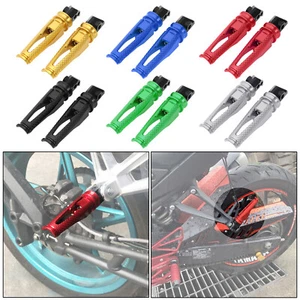 Reposapiés delanteros pasajeros reposapiés para HONDA CBR1000RR VFR1200 - Imagen 1 de 18