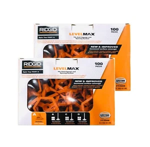 2 Pack RIDGID LevelMax Anti-Lippage and Spacing System Brick Stem Part A FT3508 - Picture 1 of 2