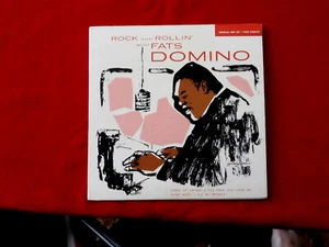 FATS DOMINO~ ROCK AND ROLLIN WITH FATS~ EP~ IMPERIAL RECORDS ~ R&B 45 - Picture 1 of 4