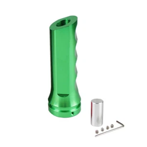 Aluminum Auto Car Hand Brake Sleeve Handbrake Handle Hand Protector Cover GREEN - Picture 1 of 3